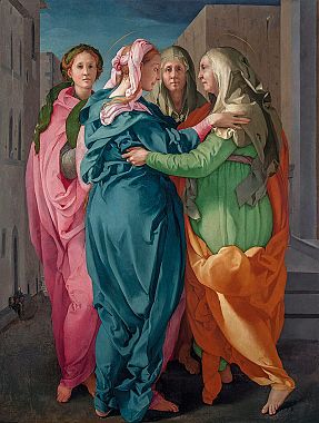 La Visitazione di Jacopo Carrucci, detto Il Pontormo