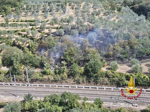L'incendio a Prato